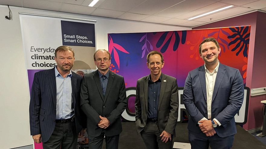 HYREA team is with Shane Rattenbury MLA