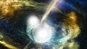 Gravitational waves detected for first time from two stars colliding