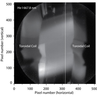 Heliac raw plasma image